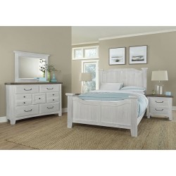 Sawmill Saddle Alabaster Bedroom Collection