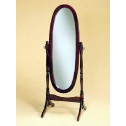 Full Length Oval Bedroom Mirror