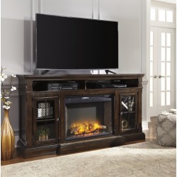 Roddinton TV Stand with Fireplace