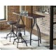 Odium Counter Height Dining Table and 2 Bar Stools Set