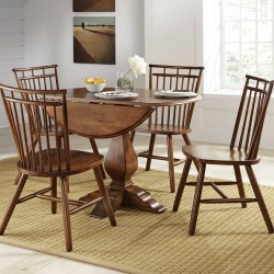 Creations Round Drop Leaf Table Set