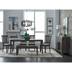 Tanners Creek 6pc. Rectanular Table Set