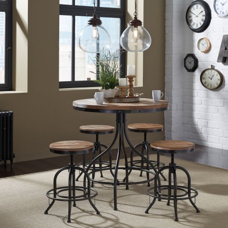 Casual Dining 5 Piece Pub Table Set