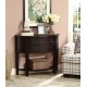 Diane 2-drawer Demilune Entryway Console