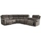 Hoopster 6-Piece Triple Power Reclining Sectional 
