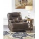 Wurstrow Triple Power Leather Reclining Sofa Group