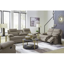 Tarrant Reclining Sofa with Drop Down Table