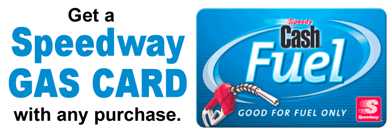 Free Speedway Gas Card