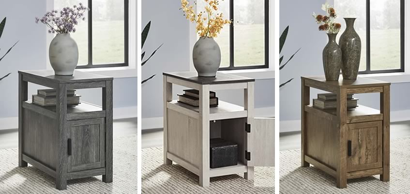 Buy One Get One FREE Chairside End Tables.