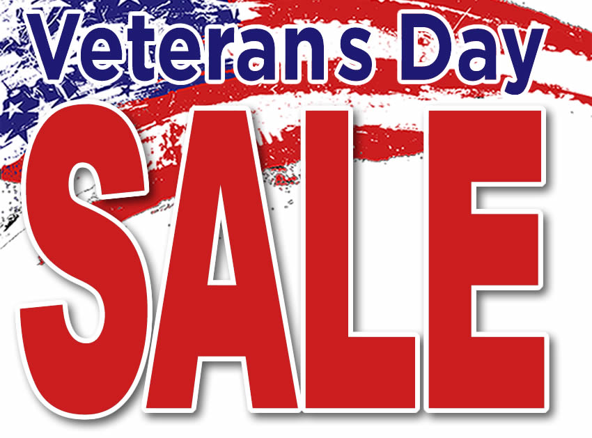 Cole's Veteran's Day Sale