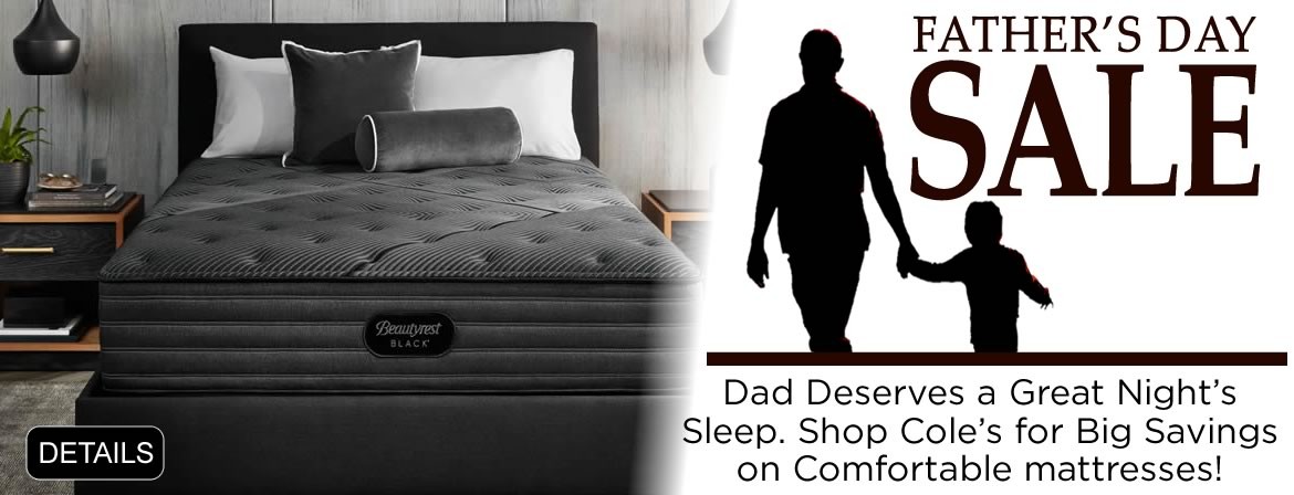 Dad deserves a great night's sleep.